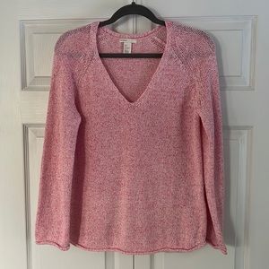 H&M pink lightweight sweater